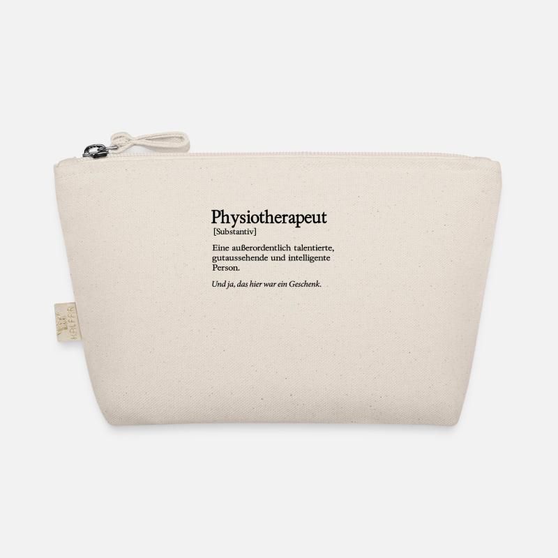 Physiotherapeut Physiotherapie Masseur Physio - Bio-Täschchen - Natur