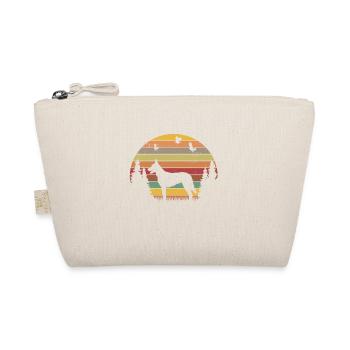 Hollandse Herder Retro Dutch Shepherd - Organic Pouch - nature - Front