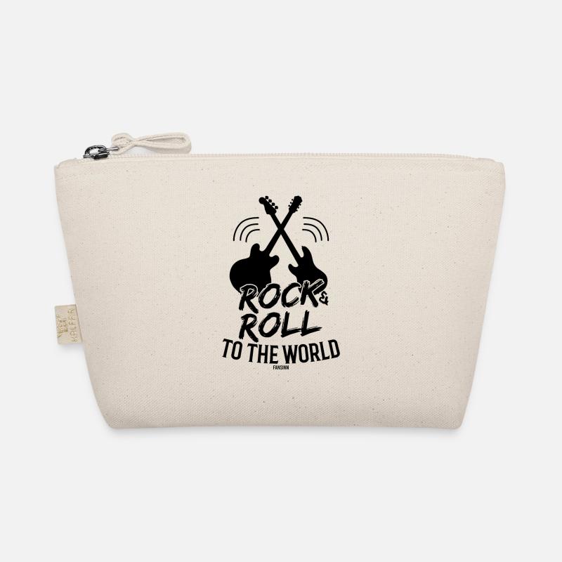 Rock And Roll Guitar String Music Organic Pouch
