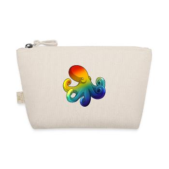 Octopus Rainbow - Organic Pouch - nature - Front