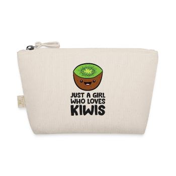 Just a Girl Who Loves Kiwis - Organic Pouch - nature - Front