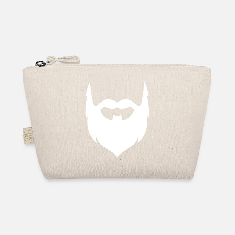 Beard symbol Organic Pouch