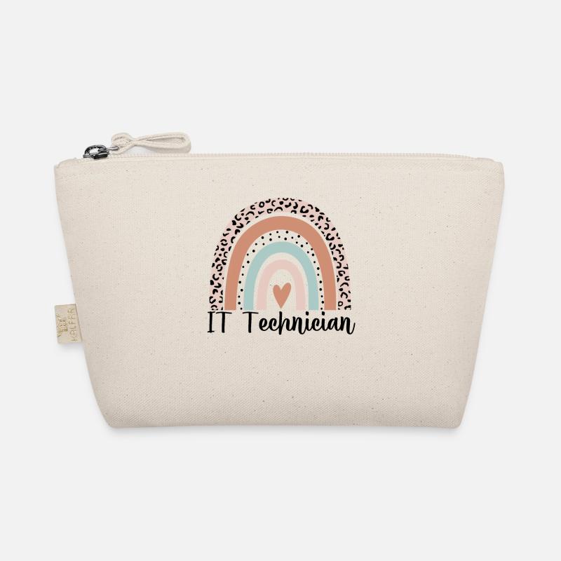 IT-Techniker Rainbow Leopard Lustiger IT-Techniker Bio-Täschchen