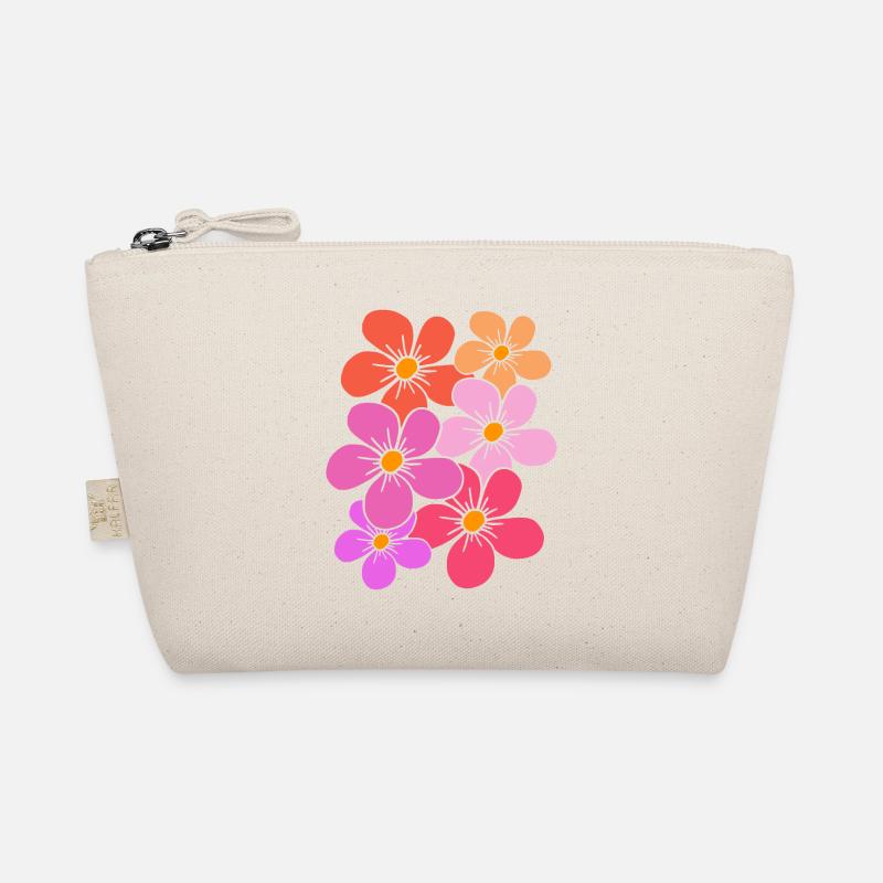 Flowers, bouquet, flower vine, floral pattern Organic Pouch