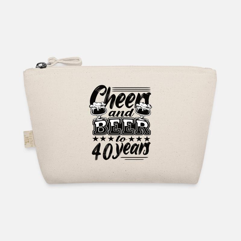 40th birthday Organic Pouch