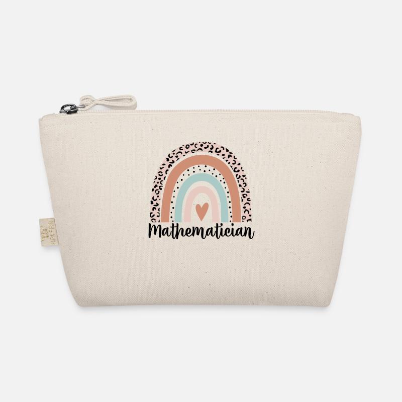 Mathematiker Regenbogenleopard Lustiger Mathematiker Bio-Täschchen