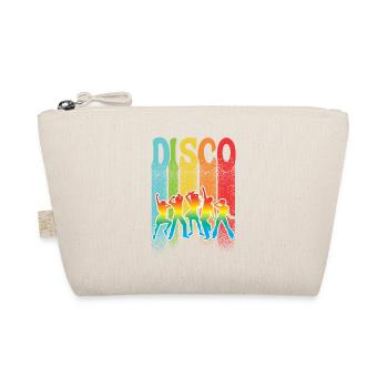 1970er Vintage Disco Tanzparty - Bio-Täschchen - Natur - Vorne