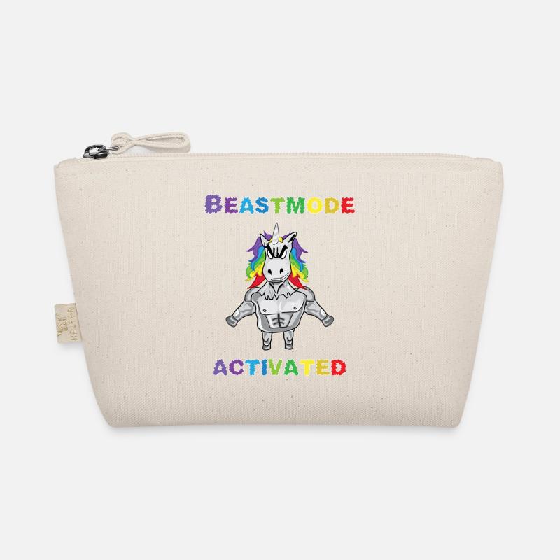 Unicorn Bodybuilder Beastmode Gym Organic Pouch