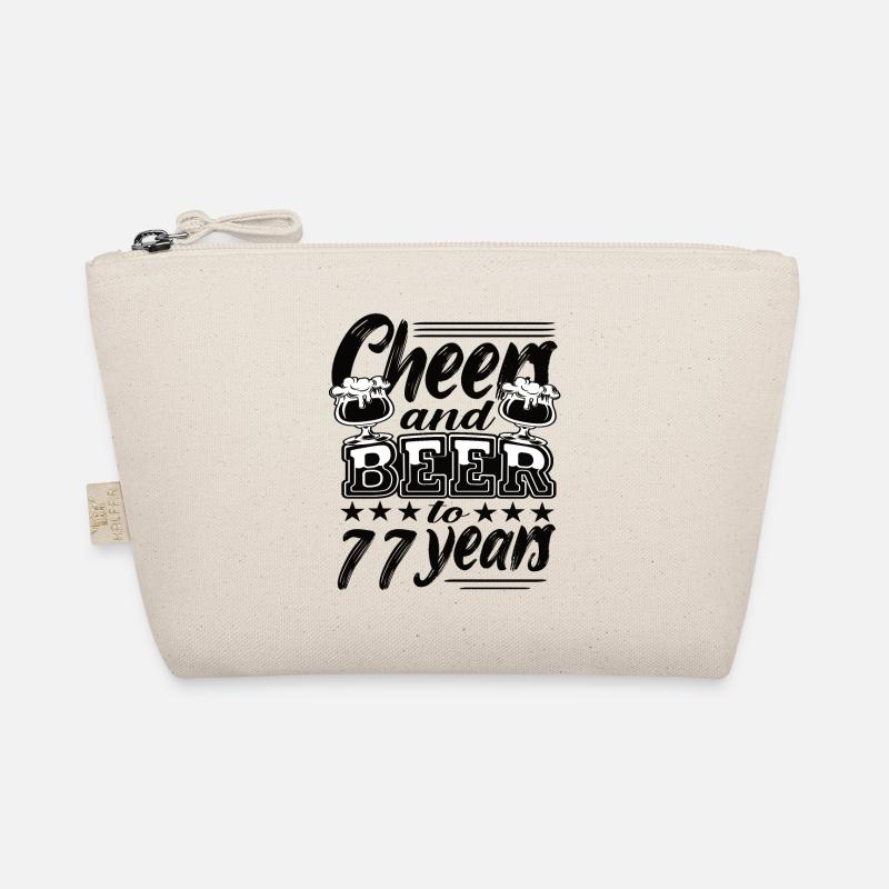 77 birthday Organic Pouch