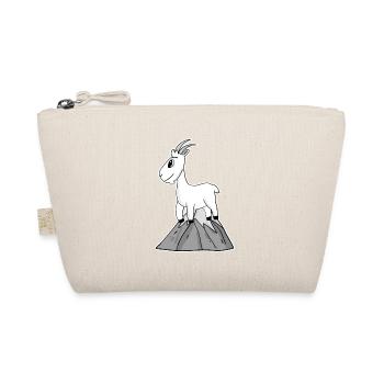 Bock auf Berge - Goat Goat - Organic Pouch - nature - Front