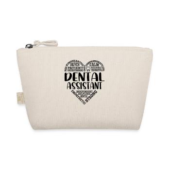 Dental Assistant Dentist Hygienist Dentistry - Organic Pouch - nature - Front