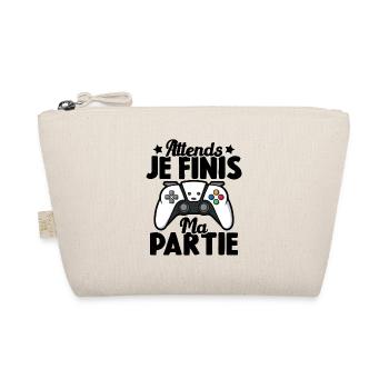 Attends Je Finis ma Partie - Trousse biologique - nature - Devant