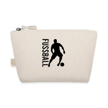 Fußball Fussball - Bio-Täschchen - Natur - Vorne