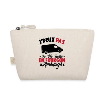 J'peux pas j'me barre en fourgon aménagé - Trousse biologique - nature - Devant