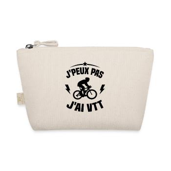 Je Peux Pas J'ai VTT - Trousse biologique - nature - Devant