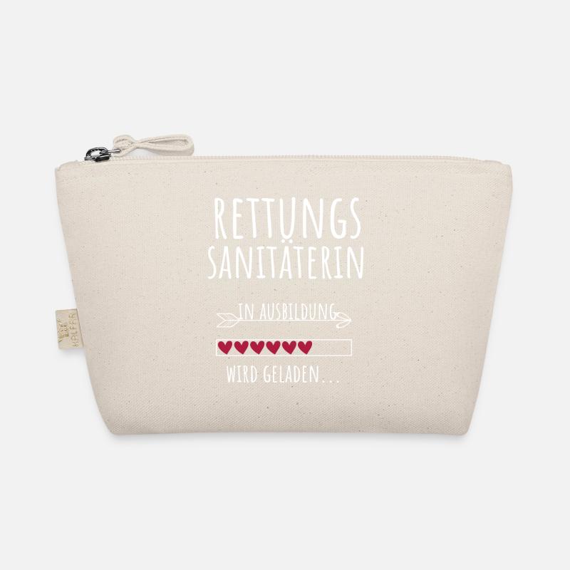 Rettungssanitäterin in Ausbildung Geschenk - Bio-Täschchen - Natur