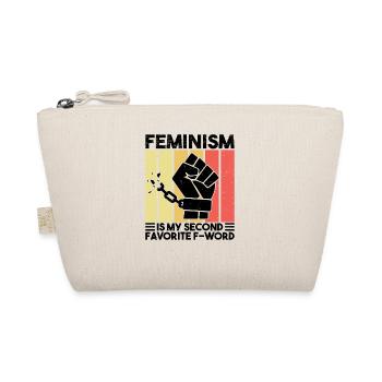 Féminisme Égalité Women’s Power Slogan - Trousse biologique - nature - Devant