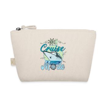 On Cruise Mode für Kreuzfahrt Fans - Bio-Täschchen - Natur - Vorne