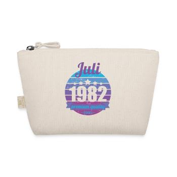 Geboren Juli 1982 40 Jahre 40er 40.Geburtstag - Bio-Täschchen - Natur - Vorne