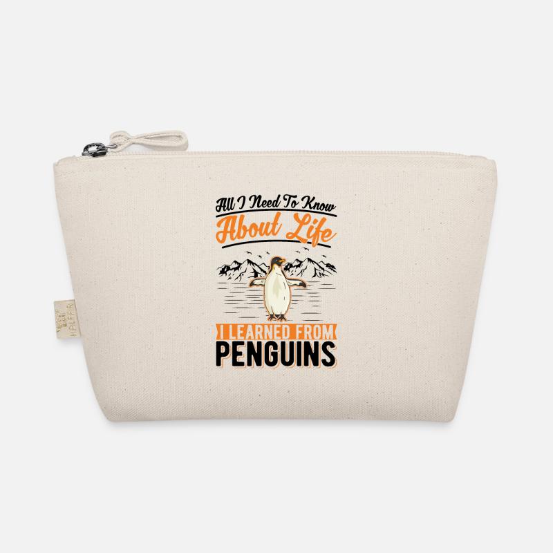 Pinguin Spruch Penguin Bio-Täschchen