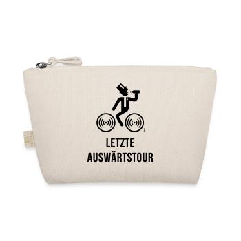 Letzte Auswärtstour (Bräutigam / Fahrrad / JGA) - Bio-Täschchen - Natur - Vorne