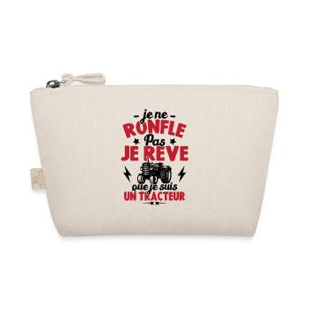 Je Ne Ronfle Pas Je Rêve Que Je Suis Un Tracteur - Trousse biologique - nature - Devant