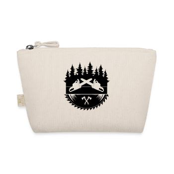 Logo de la hache de tronçonneuse bûcheron - Trousse biologique - nature - Devant