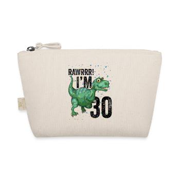 Rawrrr J’ai 30 ans Drôle d’anniversaire - Trousse biologique - nature - Devant