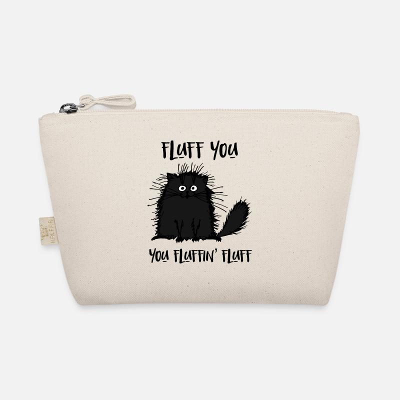 Fluff You You Fluff Funny Cat Organic Pouch
