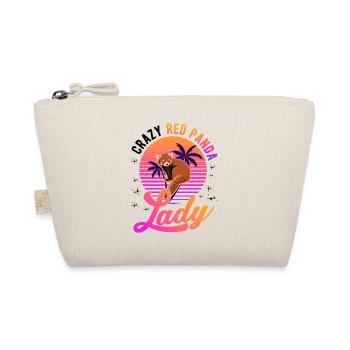 Crazy Red Panda dame Roter Panda - Trousse biologique - nature - Devant