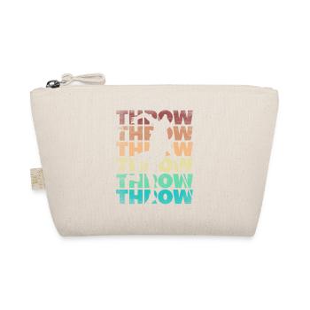 Track and Field Javelin Throwing Thrower - Organic Pouch - nature - Front