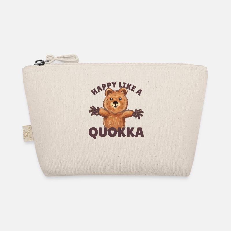 Heureux comme un quokka - doux Quokka Trousse biologique