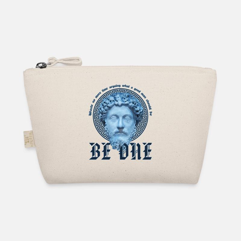 Marcus Aurelius Stoic Waste No Time Be A Good Man Organic Pouch