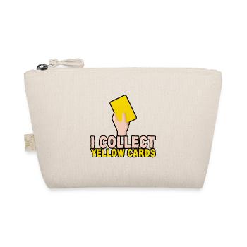 I Collect Yellow Cards - Organic Pouch - nature - Front