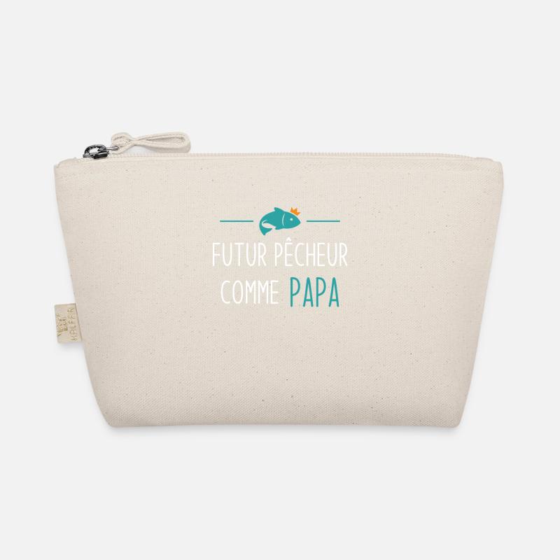 Futur pêcheur comme papa humour cadeau pêcheur Trousse biologique