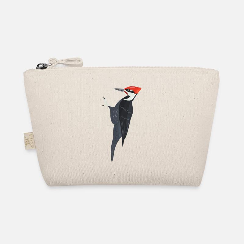 Pileated Woodpecker Vogel Illustration - Bio-Täschchen - Natur