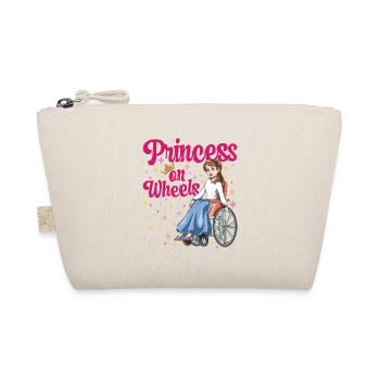 Princess on wheels - Bio-Täschchen - Natur - Vorne