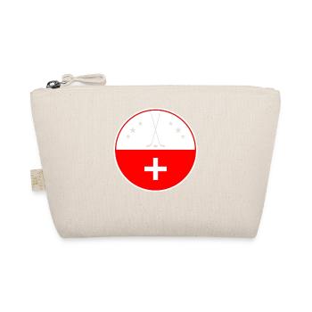 Switzerland Hockey - Organic Pouch - nature - Front