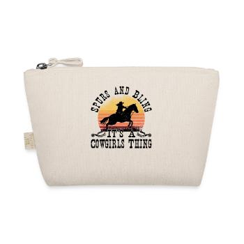 Rodéo Western Cowboy Wild West Rétro - Trousse biologique - nature - Devant