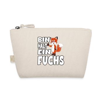 Ich Bin Halt Ein Fuchs für einen Fuchsliebhaber - Bio-Täschchen - Natur - Vorne