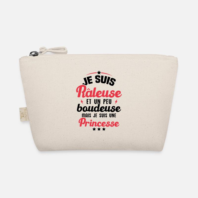 Un peu boudeuse mais je suis une princesse Trousse biologique