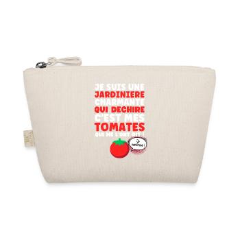 Je suis une Jardinière Charmante qui Déchire - Trousse biologique - nature - Devant