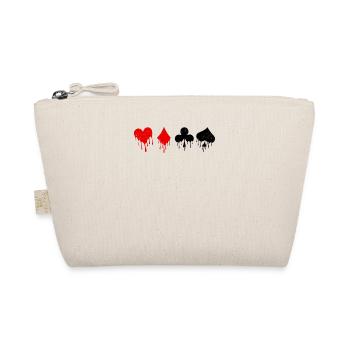 Pokerspieler Texas Night Tournament Poker Karten - Bio-Täschchen - Natur - Vorne