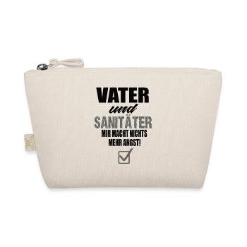 Vater und Sanitäter - Bio-Täschchen - Natur - Vorne
