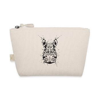 Rhinoceros - Organic Pouch - nature - Front