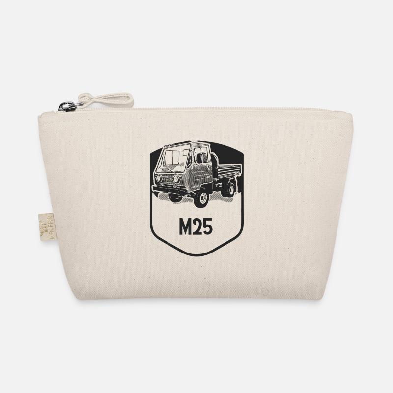 M25 Multicar DDR Klassiker - Bio-Täschchen - Natur
