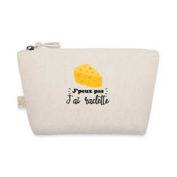 J'peux pas j'ai raclette - Trousse biologique - nature - Devant