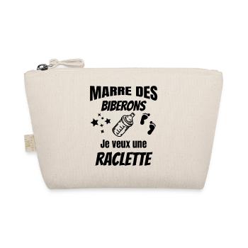 marre des biberons, je veux une raclette. Bébé - Trousse biologique - nature - Devant