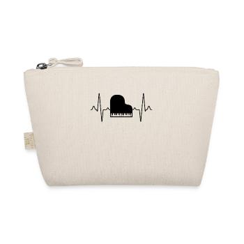 Piano Piano Heartbeat - Organic Pouch - nature - Front