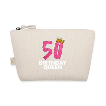 50 Anniversaire Reine 50e Anniversaire Reine 50 ans - Trousse biologique - nature - Devant